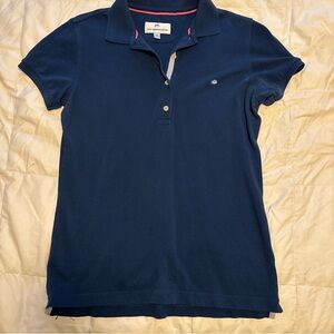 Southern Tide Women’s Navy Skipjack Polo, Size XS, Like New Condition, Navy